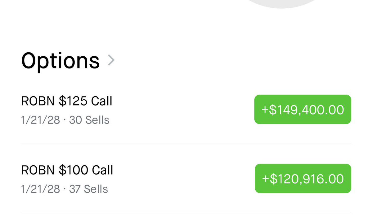 longwashere's tweet image. Goddamit quarter million gains on cover calls $hood