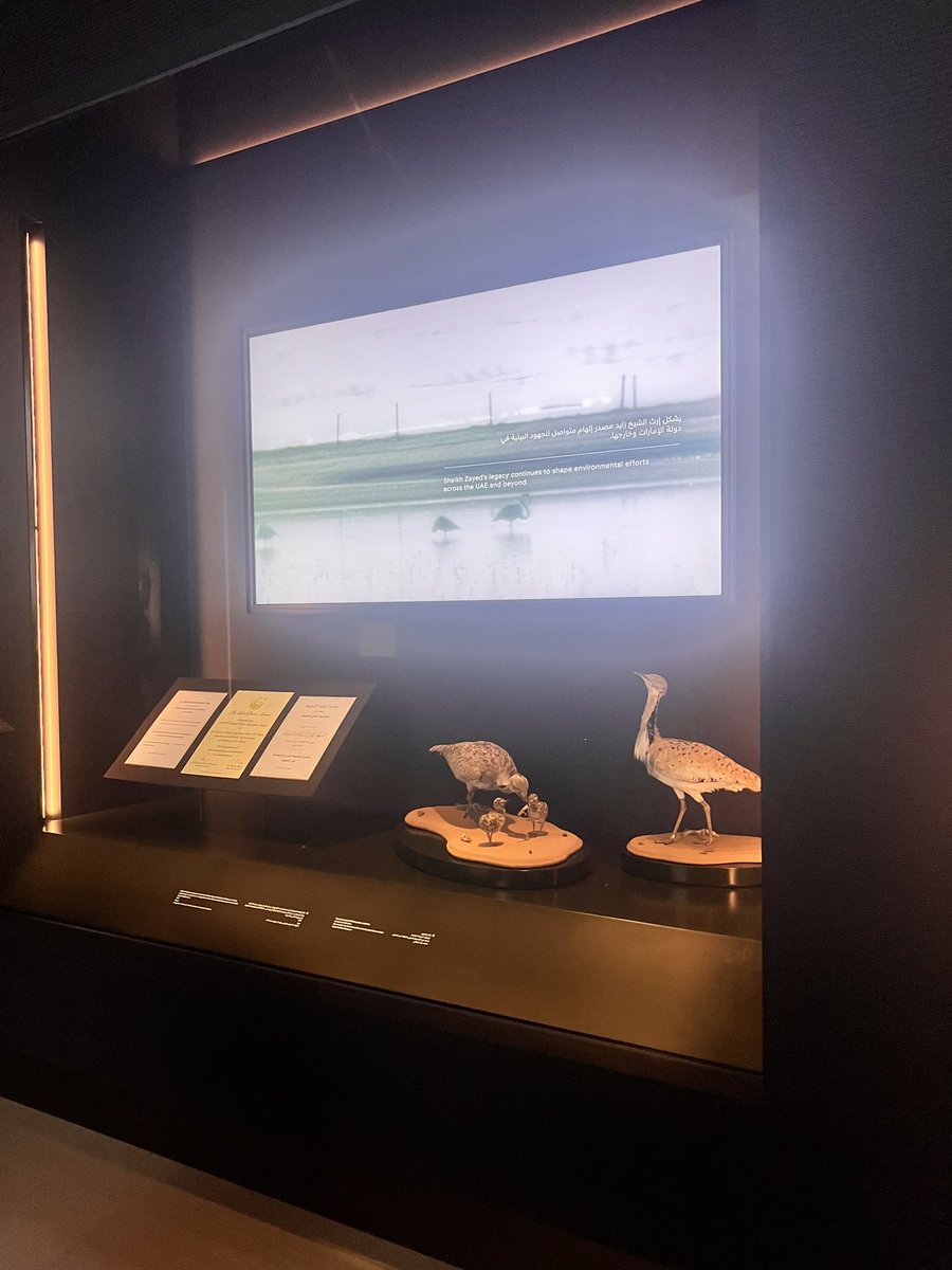 I had a pleasure visiting Zayed National Museum | متحف زايد الوطني متحف زايد الوطني today.

It was a powerful reminder of how vision, humility, and unity shaped a nation.

From desert roots to global leadership, the legacy of Sheikh Zayed continues to inspire generations. 🇦🇪✨