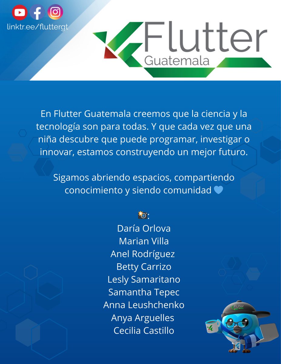 Flutter Guatemala tweet media