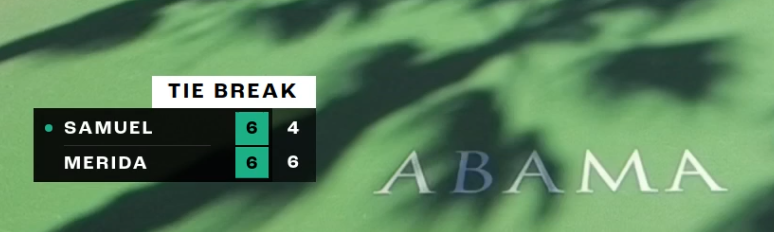 Serio y seguro en el TB.