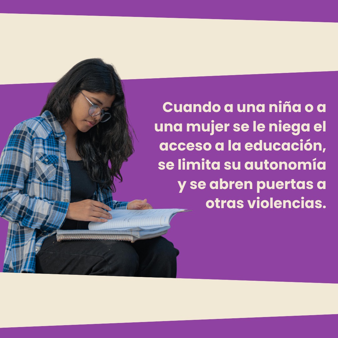 forjandofuturos's tweet photo. 📚🔬 Aprender también es un derecho a vivir libres.

Negar la educación a niñas y mujeres limita su autonomía y perpetúa violencias.

En #Urabá acompañamos a mujeres con atención psicojurídica para que conozcan y ejerzan sus derechos. 💜🌱

#MujeresLibresYConDerechos https://t.co/ZnZn37wj1b