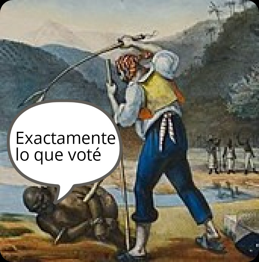 Libertarios festejando la reforma laboral
