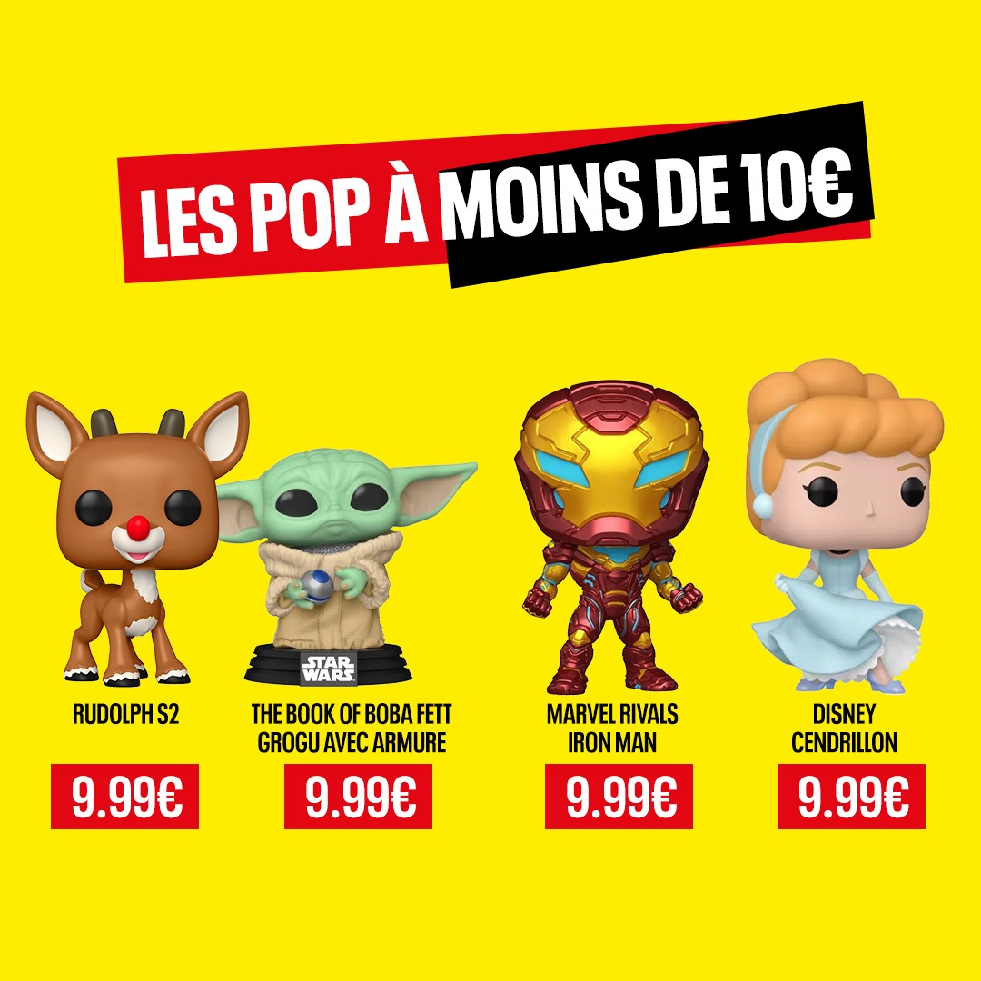 TeamPopFr's tweet image. Micromania lance une opération de déstockage sur une sélection de figurines Funko Pop.

🔶 Micromania : xht.micromania.fr/?P3CB05892AB16…

C’est le moment idéal pour compléter votre collection à prix réduit 👀

#FunkoPop #Micromania #Destockage #BonPlan #Addict #Funko #TeamPopFr #Figurine