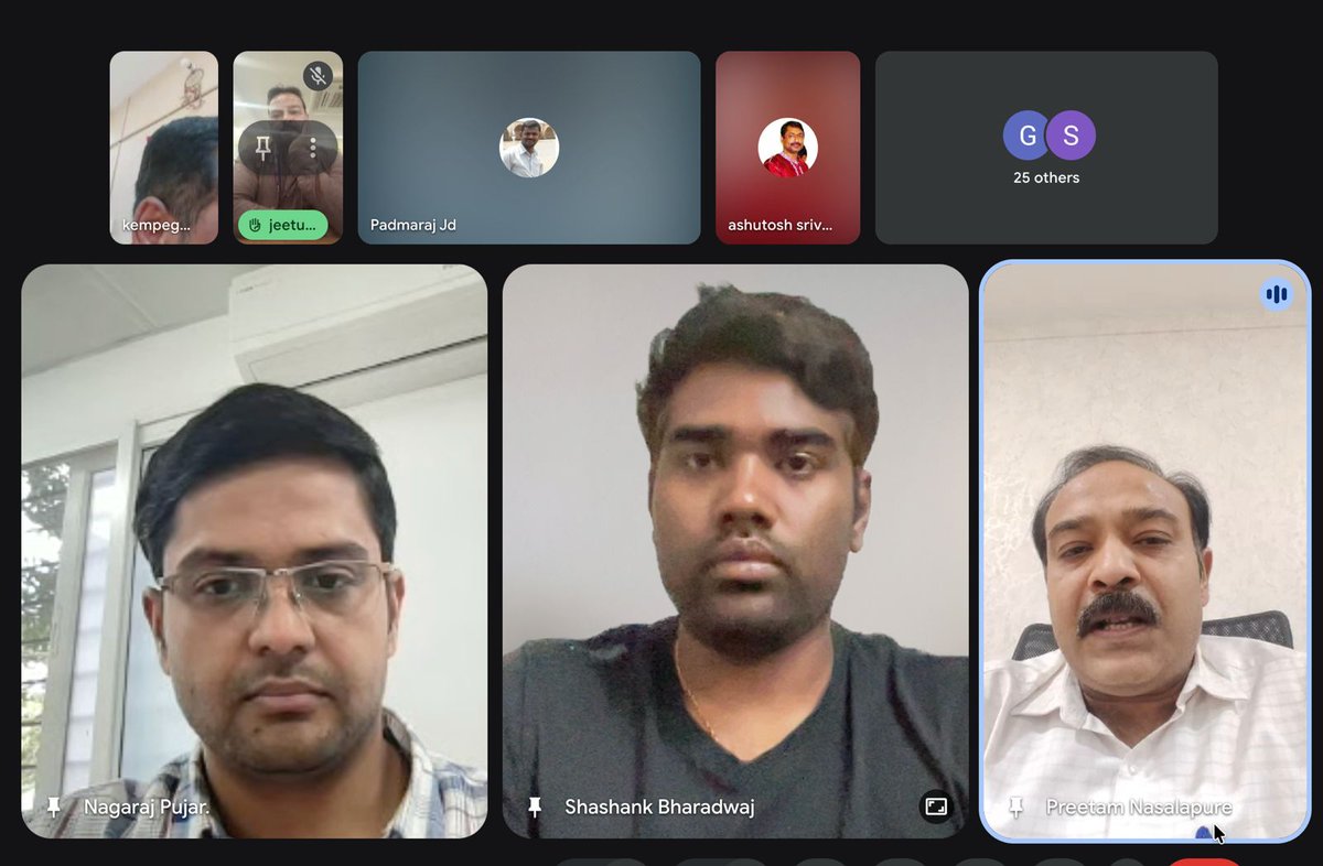 Yet another milestone by <a href="/BDAOfficialGok/">Bangalore Development Authority</a>. Instead of asking citizens to visit BDA offices, BDA came to citizens right at their fingertips.

Today, BDA held its first virtual meeting with BDA apartment owners, with nearly 30 owners from 10 BDA apartments across the city