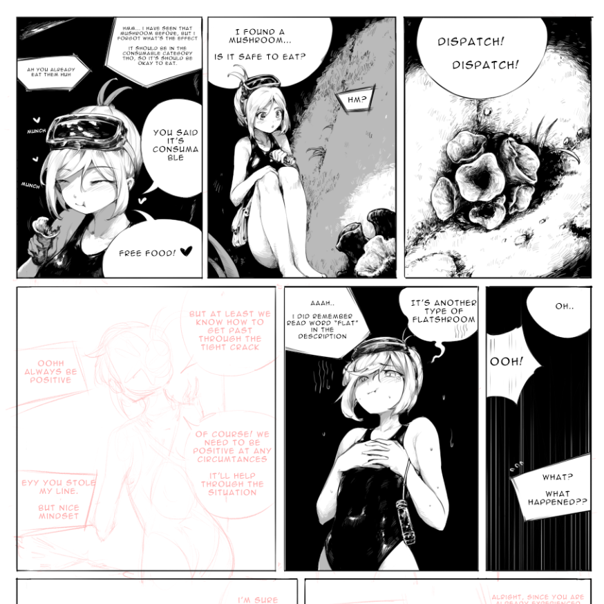 update for today (❁'◡`❁), not sure about my grammar, i'll fix them after all this completed. 