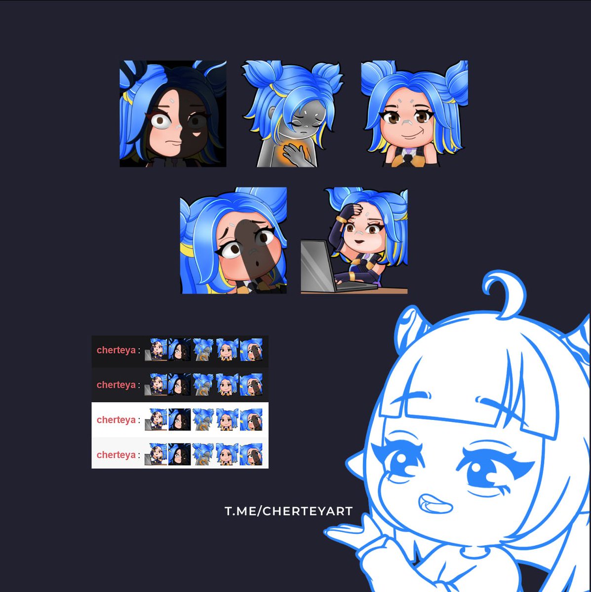 Cherteya 😈 | Comm open tweet media