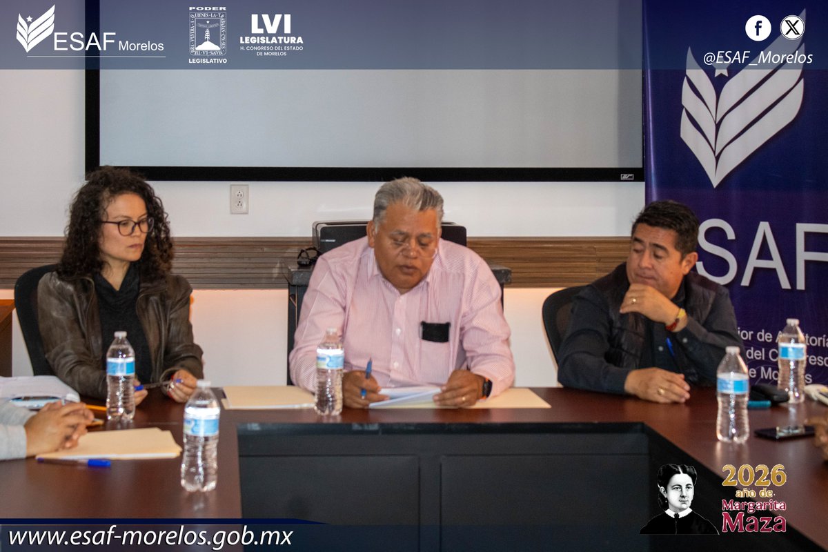 El 10 de febrero de 2026, la Auditoría Especial de la Hacienda Pública Municipal realizó la firma del Acta de Inicio de Auditoría de la auditoría A13-24-AEHPM-JIUT, denominada Jiutepec, Morelos, Cuenta Pública 2024.