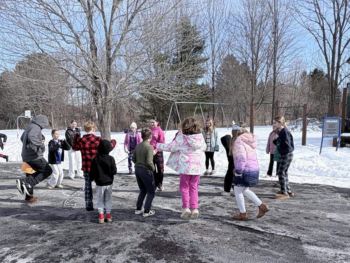 ♫ The hills are alive with the sound of music!!♫ All School Recess ~ Finally back outside!!!