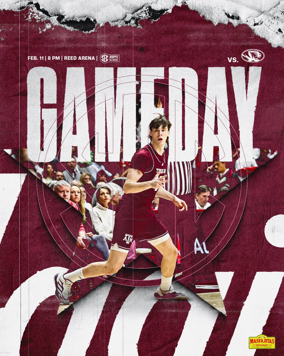 Paint the stands maroon 👍

8 PM

#GigEm | #BuckyBall