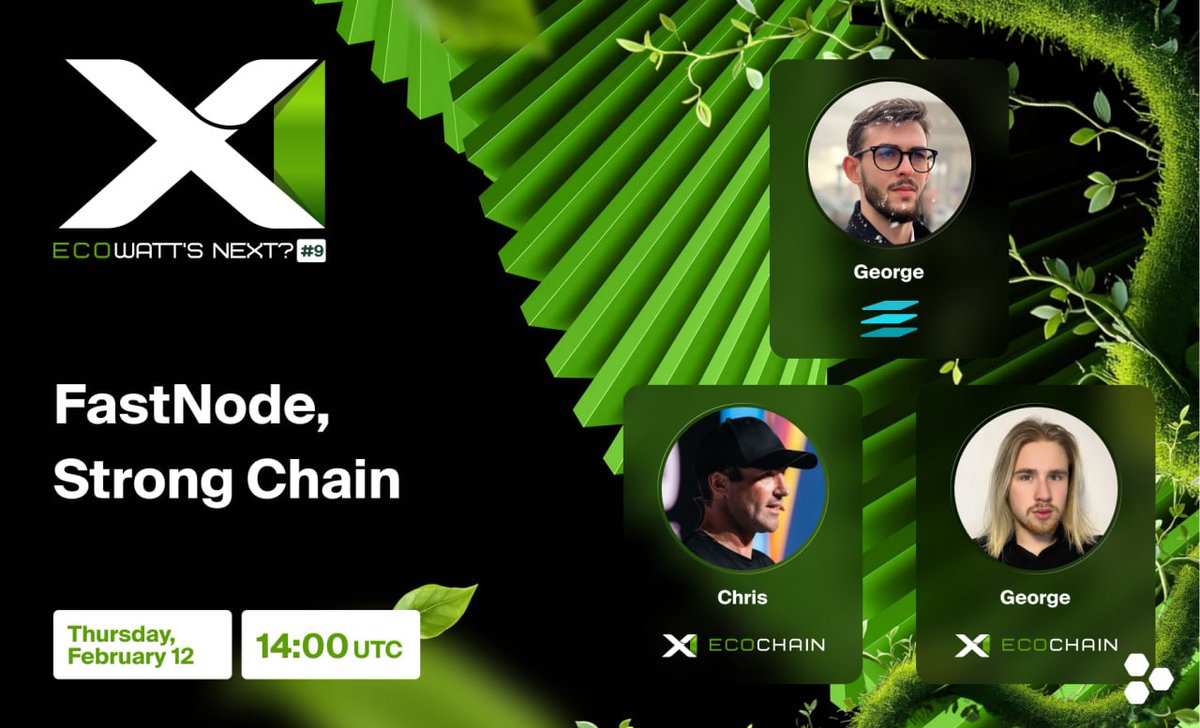 X1 EcoChain tweet media
