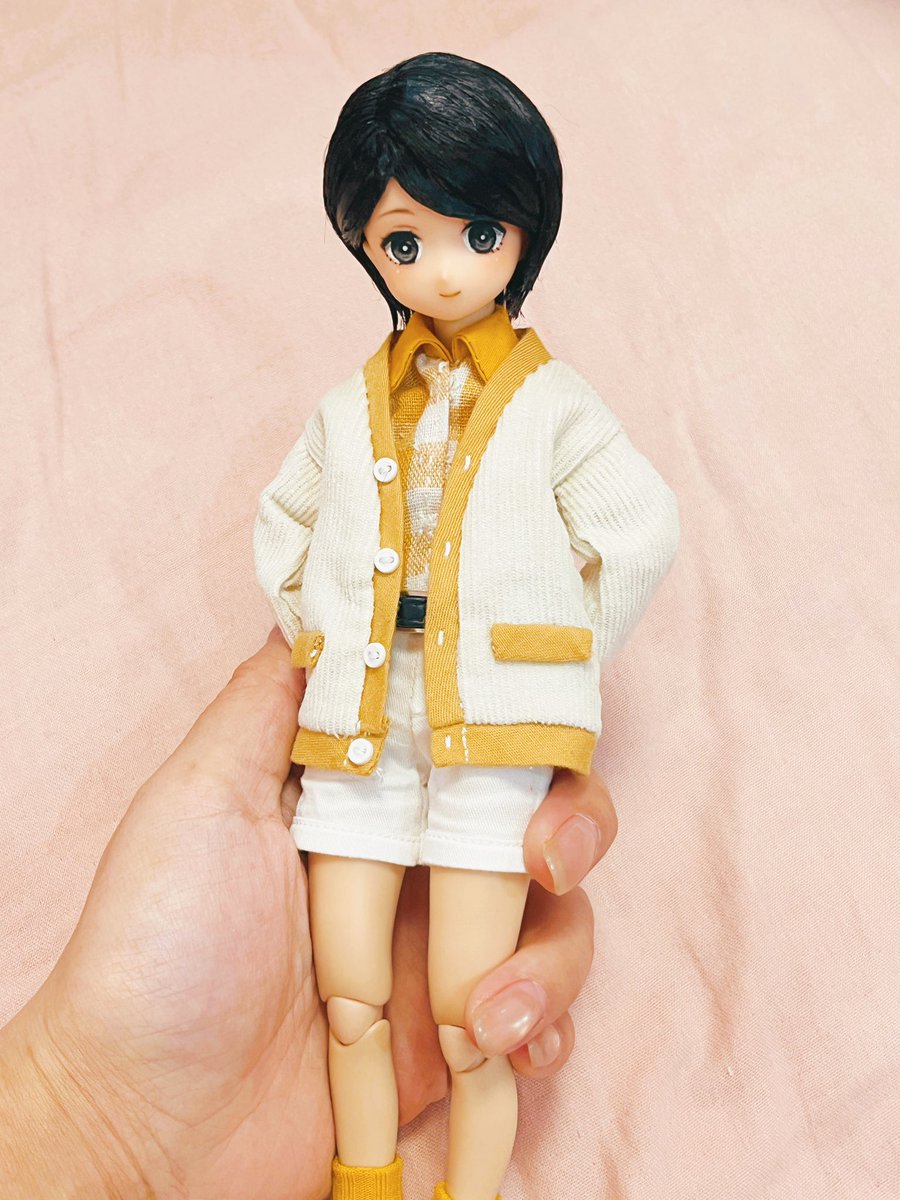 嗯对我重新做了一个头