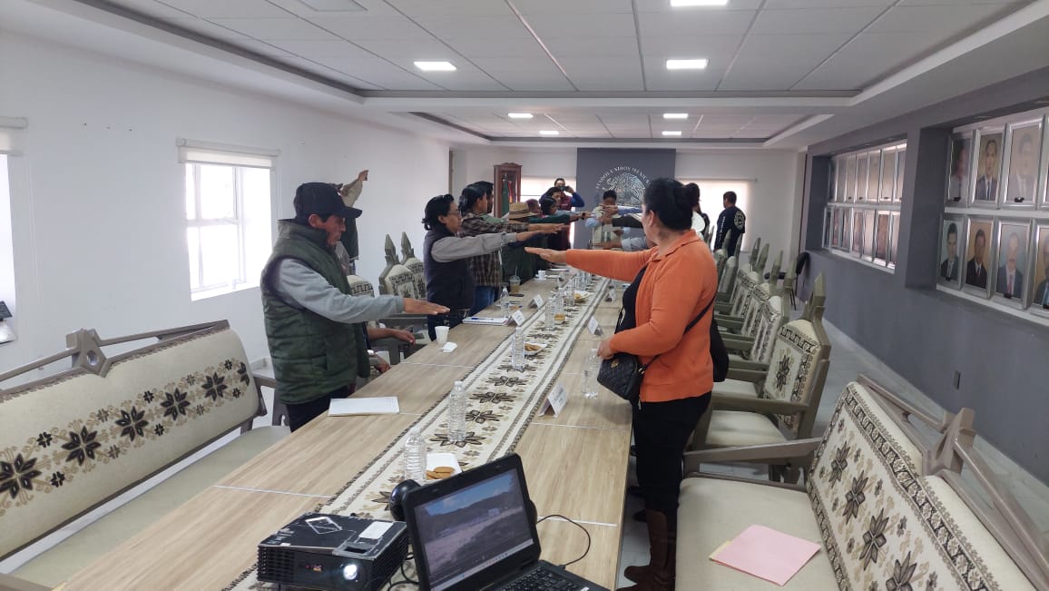 agriculturaEmex's tweet photo. En el municipio de San Felipe del Progreso, Estado de México, en coordinación con PROBOSQUE, CONAFOR, PROTECCIÓN CIVIL, AGRICULTURA, y Autoridades Ejidales, se llevó a cabo la instalación y toma de protesta del Subcomite Municipal de Manejo de Fuego. https://t.co/ttNgNLhAnw