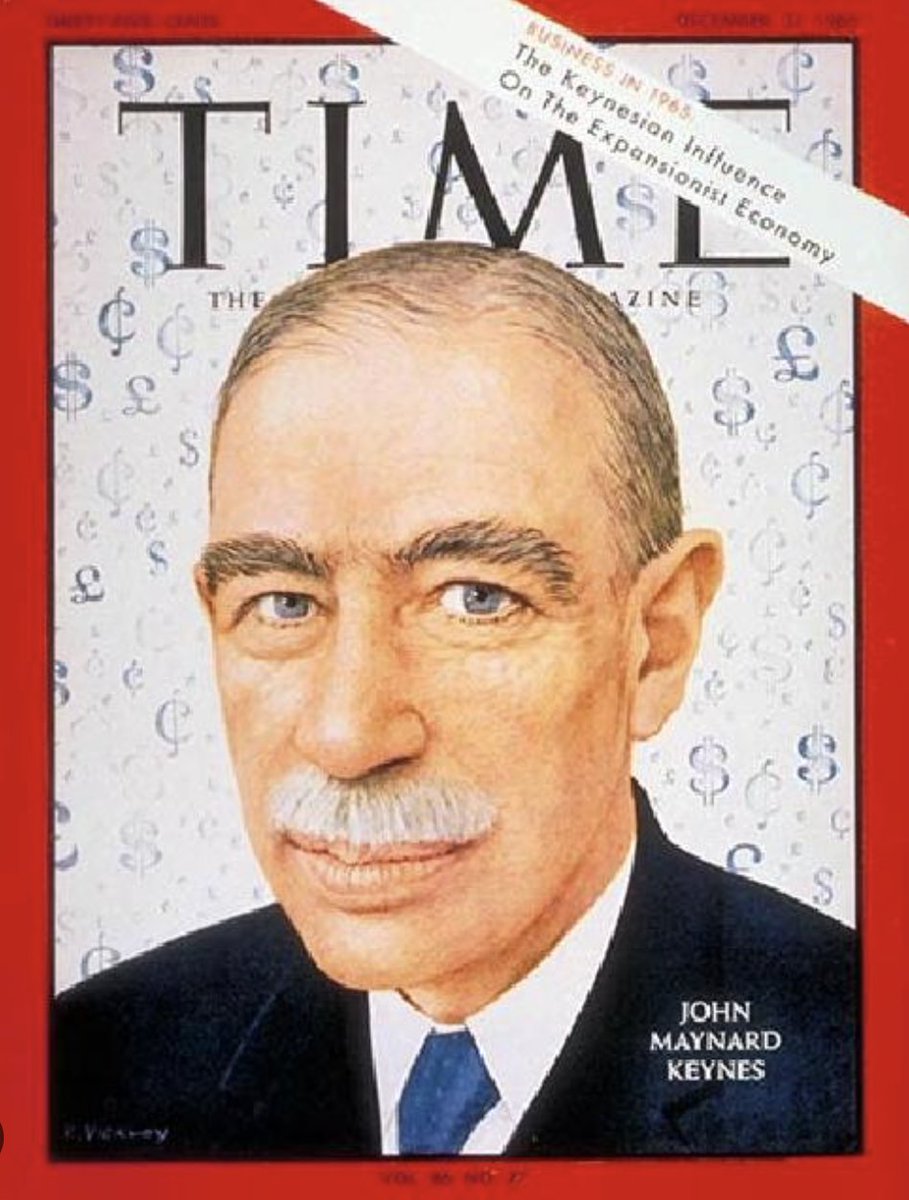 Handrev's tweet image. In 1936, Keynes famously wrote that paying people to dig holes and fill them back up would boost the economy. Meanwhile, French economist Bastiat was spinning in his grave, having warned a century earlier about the "broken window fallacy" - the illusion that destruction creates