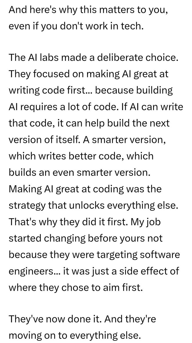 "It's time now. Not in an 'eventually we should talk about this' way. In a "this is happening right now and I need you to understand it' way... the gap between public perception and current reality is now enormous, and that gap is dangerous... because it's preventing people from
