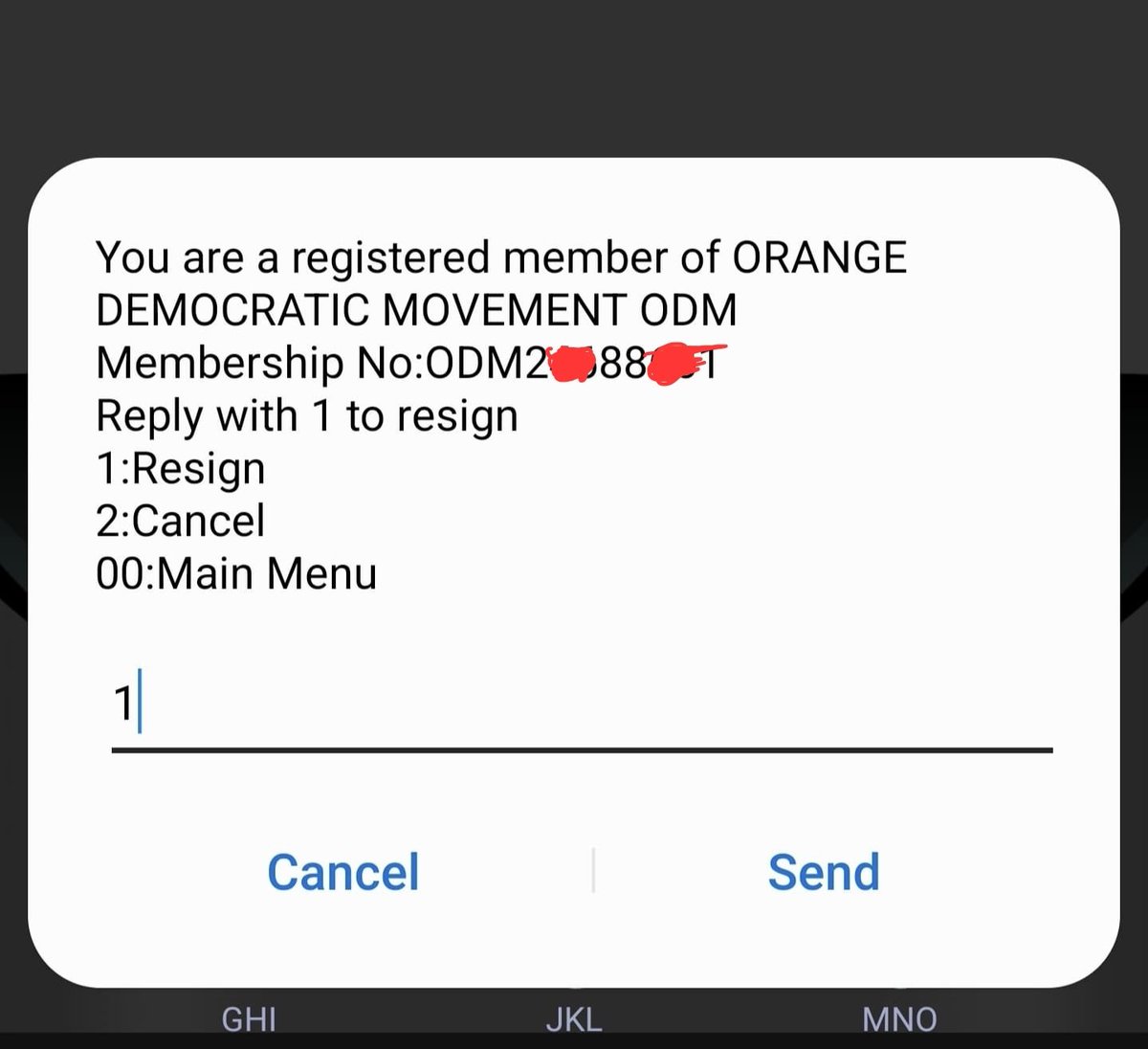 After firing Edwin Sifuna as SG of ODM, I can confidently dial *509# and Resign as a party member.
This is the end of ODM