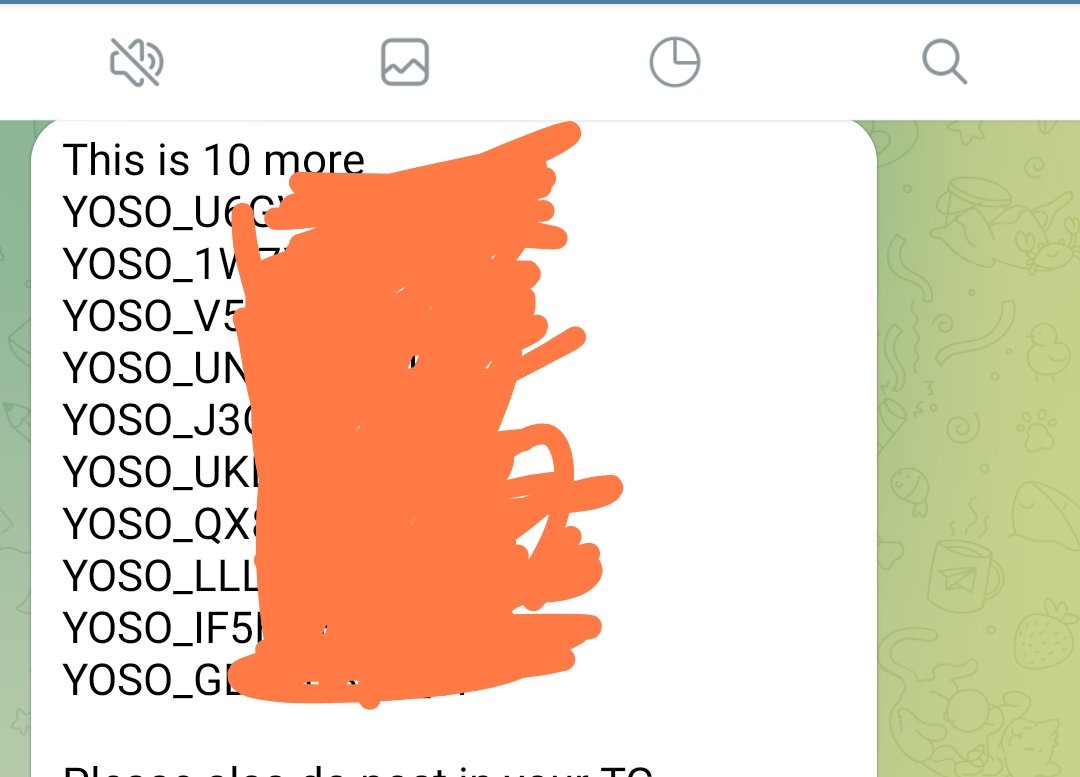 Cryptoxbharat's tweet image. 🪂 YOSO INVITE CODE GIVEAWAY AGAIN 😊

Got 10 Exclusive Invite Codes from the team 👀

Giving them to the community.
How to Enter 👇
1️⃣ Follow @Cryptoxbharat + @yososocial
2️⃣ Join Telegram:
👉 t.me/cryptobharatof…
👉 t.me/yoso_social

3️⃣ Like ❤️ + RT ♻️ + Tag 3 Friends