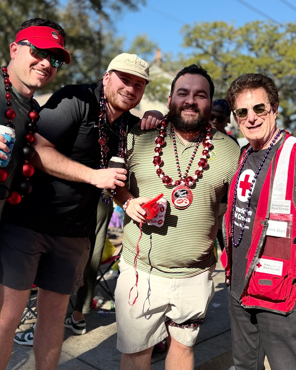 MorrisBartLLC's tweet photo. Great seeing so many of you at the Mystic Krewe of Femme Fatale Parade! 🎉
#MorrisBart #FemmeFatale #MardiGras2026 https://t.co/qoV7bK2PFe