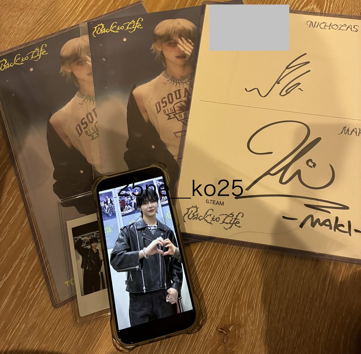 BtL オフイベ #andTEAM #andTEAM_NICHOLAS #NICHOLAS #ニコラス 人生初