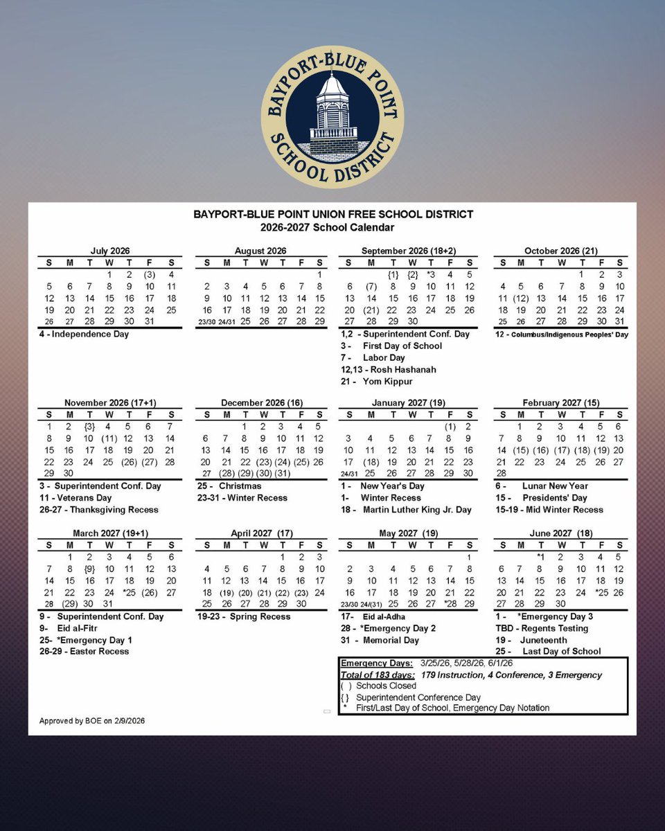 Bayport-Blue Point tweet media