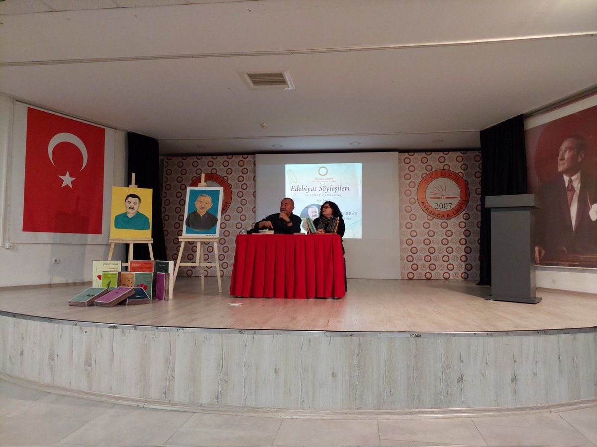 Türk edebiyatının kıymetli şair ve yazarlarından Şükrü Erbaş'ı, Edebiyat Söyleşileri kapsamında okulumuzda ağırladık. 
#şiir #edebiyat