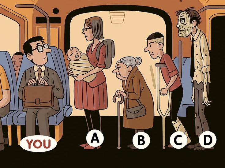 Who deserves your seat 

And why