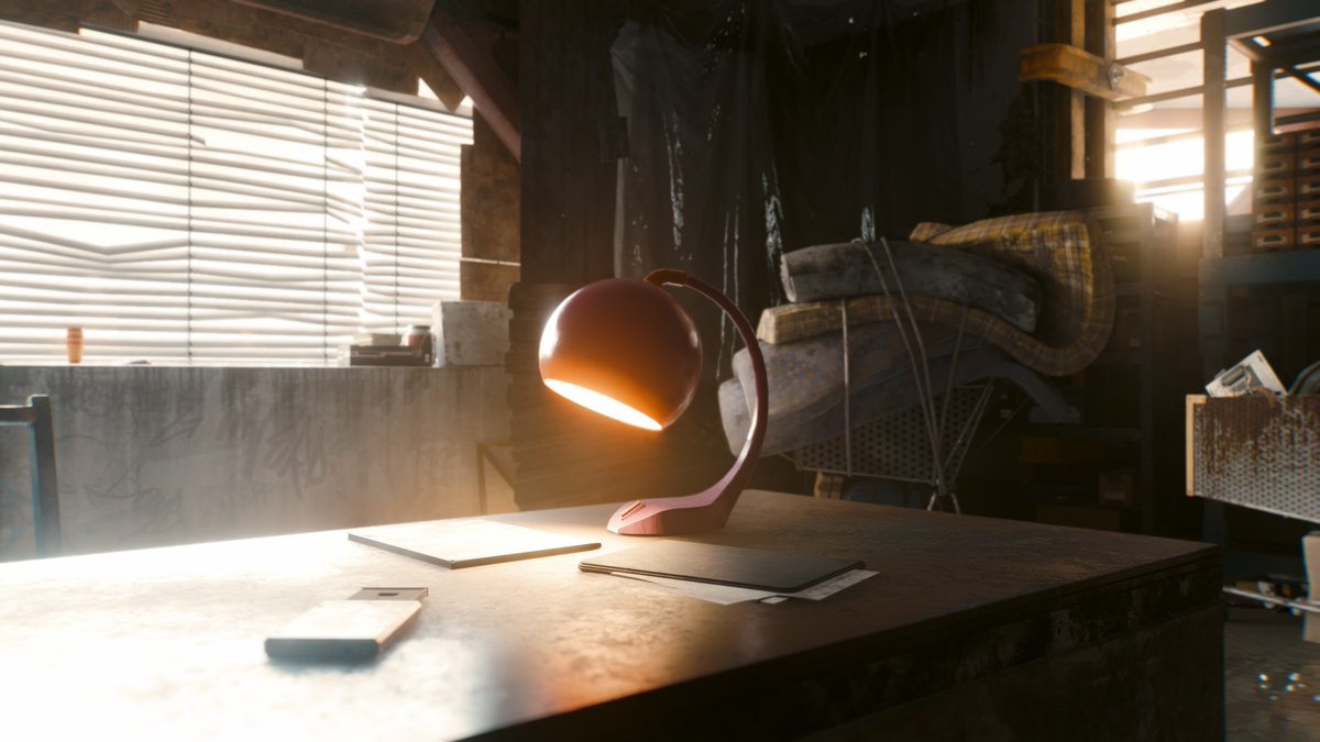 ドッグタウンの隠れ家、なんか絵的に良いリズムが感じられる。
#Cyberpunk2077