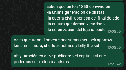 un amigo se ofreció a ser dm y propuso una aventura steampunk tipo lejano oeste. creo que no estaban preparados para mi autismo