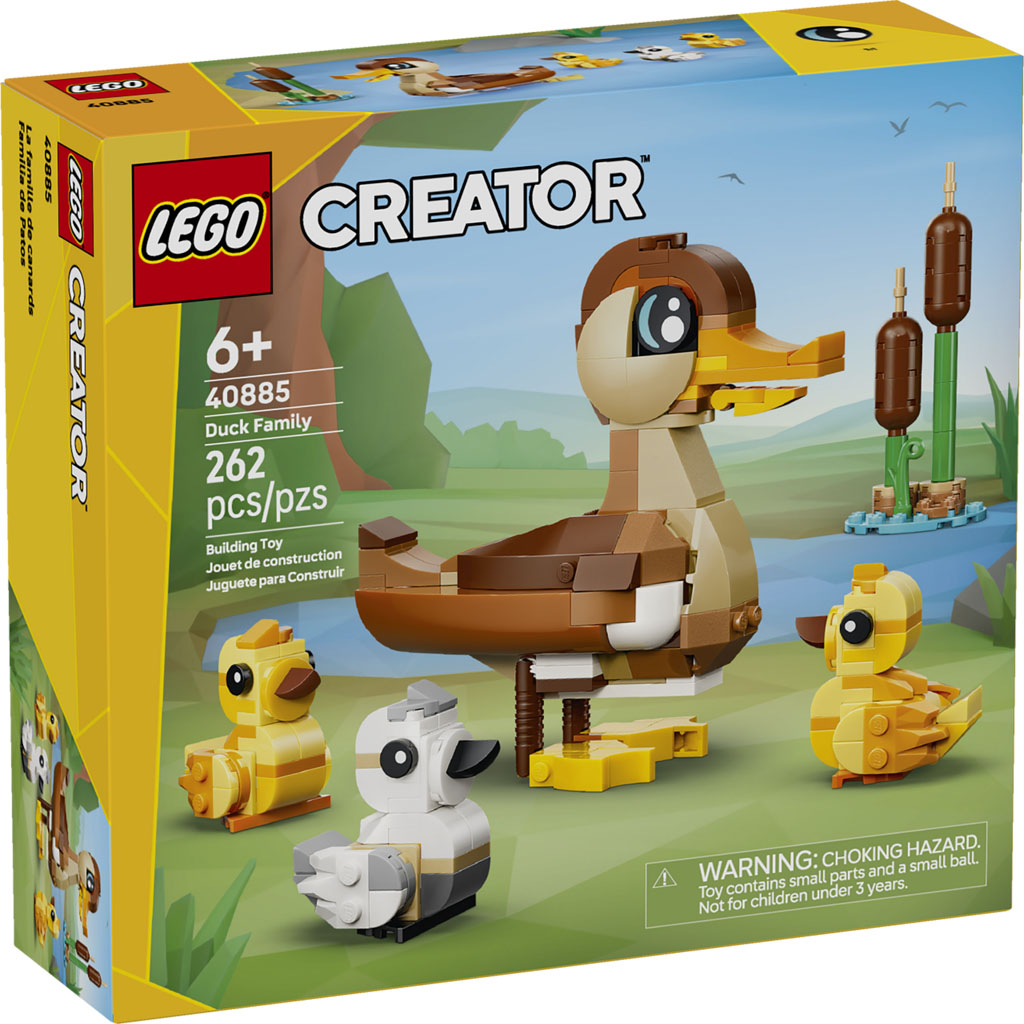 tormentalous's tweet photo. LEGO Creator Duck Family (40885) GWP Revealed

LEGO has revealed a new gift with purchase set coming soon with the LEGO Creator Duck Family (40885).

https://t.co/gLMAI9MA7n

#LEGO #LEGONews #Duck #GWP #Reveal https://t.co/73hzTBoft7