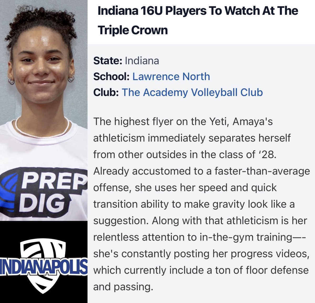 Amaya Zander tweet media