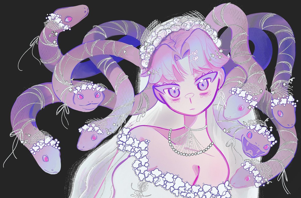 #私はこういう絵を描いています
#絵柄が好みっていう人にフォローされたい 
描いてるぞ‼️💥