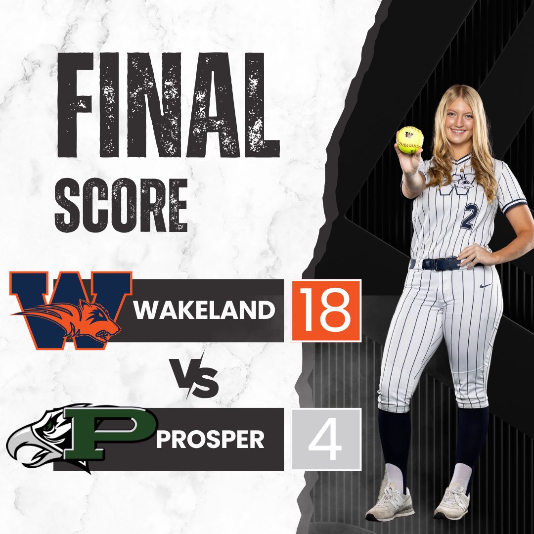 Wakeland Softball tweet media