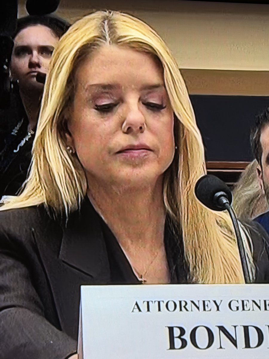 AnnieForTruth's tweet image. Pam Bondi is a liar and a pedophile protector. She redacted the names of the perpetrators in the Epstein files while exposing the names of the victims. What a disgusting piece of vile excrement. She is protecting her boss &amp;amp; his billionaire friends in the biggest coverup ever. 😡