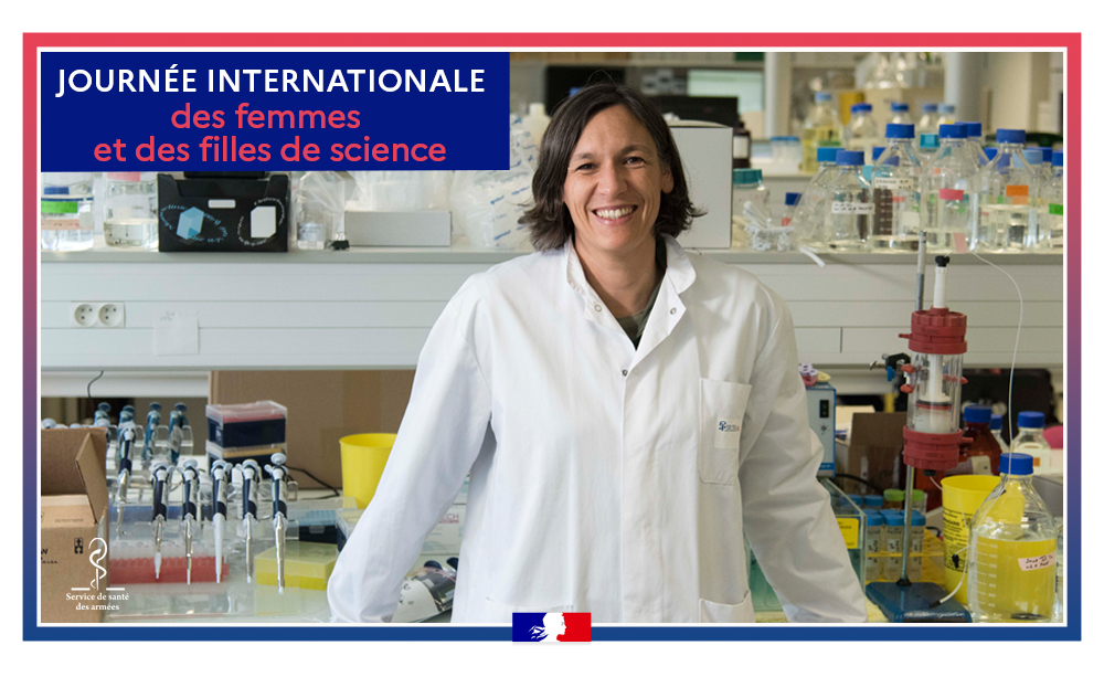 santearmees's tweet photo. 🩺🧪Journée Internationale des femmes et des filles de Science
À l’#IRBA, la vétérinaire en chef Nina travaille sur les contre-mesures médicales, la décontamination cutanée et les traitements contre les toxiques de guerre
La science au service des forces : https://t.co/V9IzqfWWj7 https://t.co/vM2VDiCfW8