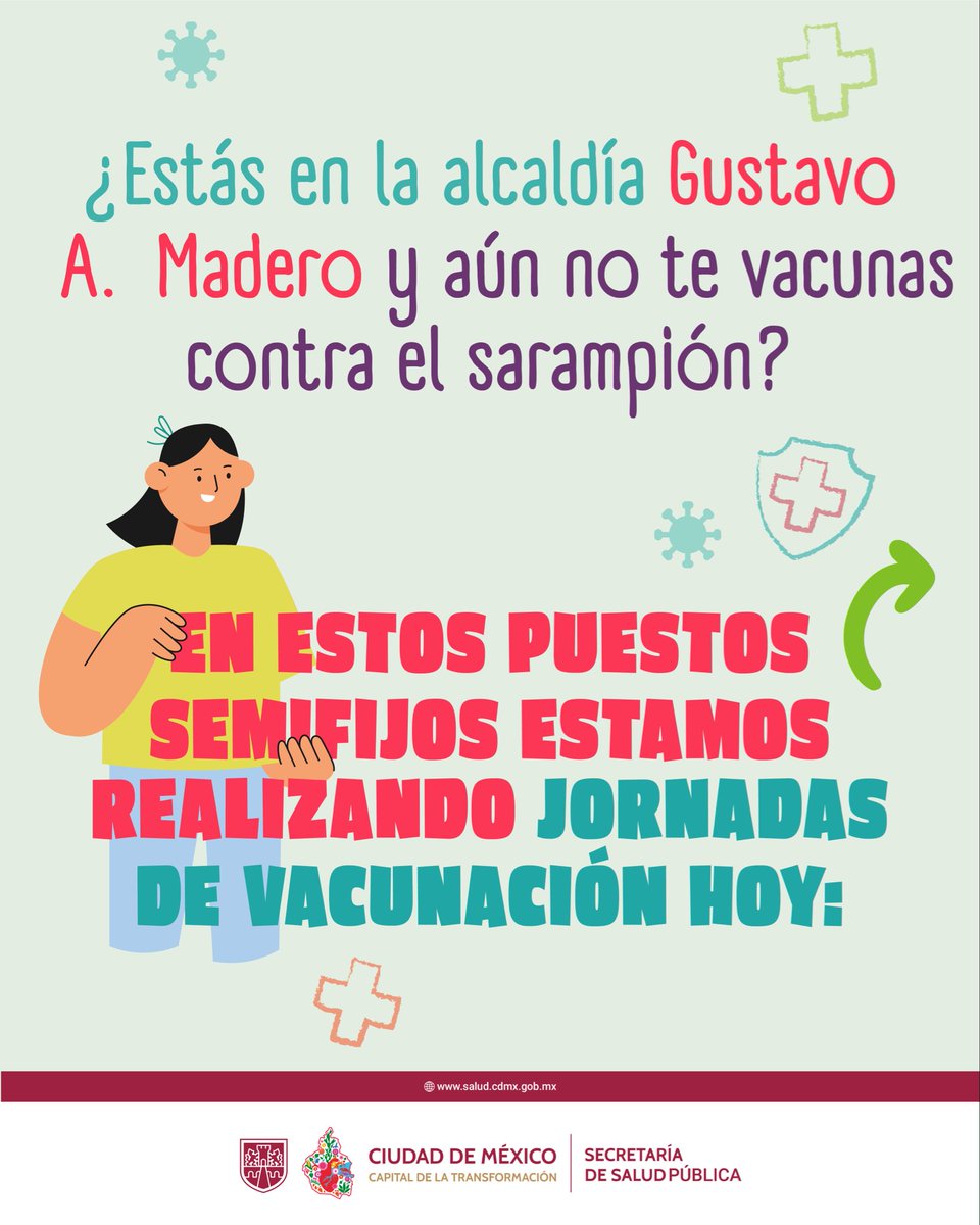 Secretaría de Salud Pública de la Ciudad de México tweet media