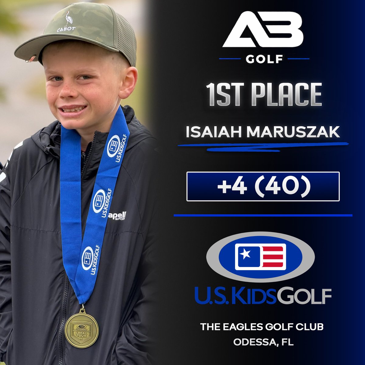 Mazarooski's tweet photo. Two more Tournaments. Two more 🥇🥇 
@A3_Trojans Golf starting off hot for the @crosshandbandit https://t.co/hI3WfTDTLA