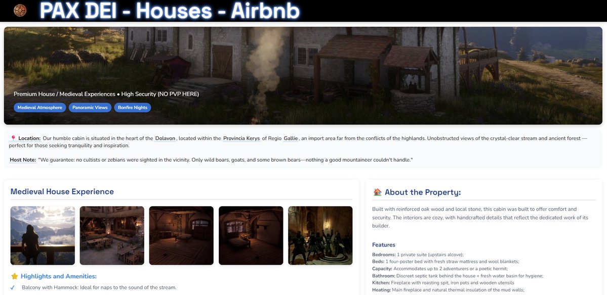 #JustCreators #PaxDei
<a href="/PlayPaxDei/">Pax Dei</a> <a href="/JustAbout__/">Just</a>