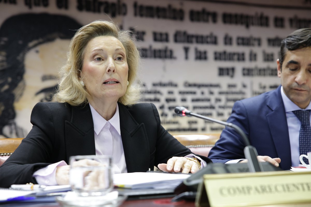 Senadoesp's tweet image. 👉Finaliza la comparecencia de la Secretaria de Estado de Defensa, María Amparo Valcarce García en la Comisión de #Defensa

➡️ Web: senado.es/web/actividadp…

📄 Noticia: senado.es/web/actividadp…