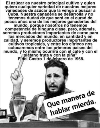 #ZurdosZurderosMierdasHipocritas 
#EsteDiabloViejoComenzoEstaMierda 

Cuba y este sátrapa HDP Vivo ejemplo de que cuando el Socialismo toca algo todo lo vuelve mierda ratas 🐀 inmundas, lo que el viento se llevó👇🏻