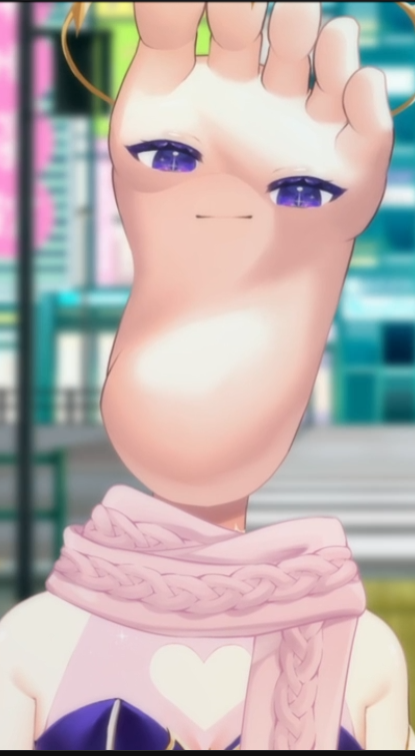 This is peak Vtuber model toggle