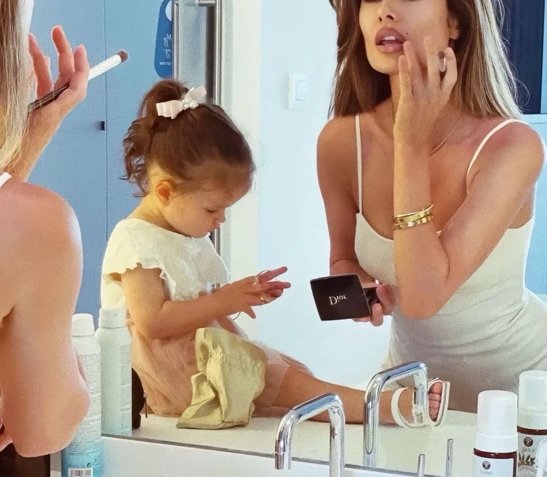 my daughter and I in the future