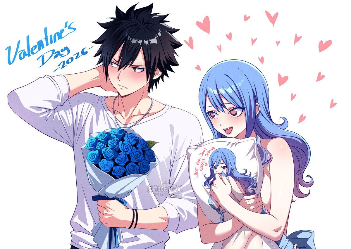 ♡ Just for you - Soft Version ♡
Fairy Tail Valentine’s Day Special 2026.
Gray x Juvia

👇Check the thread for the Spicy Version👀
-
#fairytail #animeart