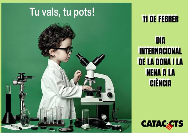 catacctsiac.cat/2026/02/11-de-…

✊🔬 11F: Sense dones, la ciència perd

A Informàtica les dones no arriben al 15%, a Enginyeries tot just al 25% i a Matemàtiques han caigut fins al 36%. Mentrestant, en camps feminitzats com la salut superen el 70%, però sense reconeixement ni millors