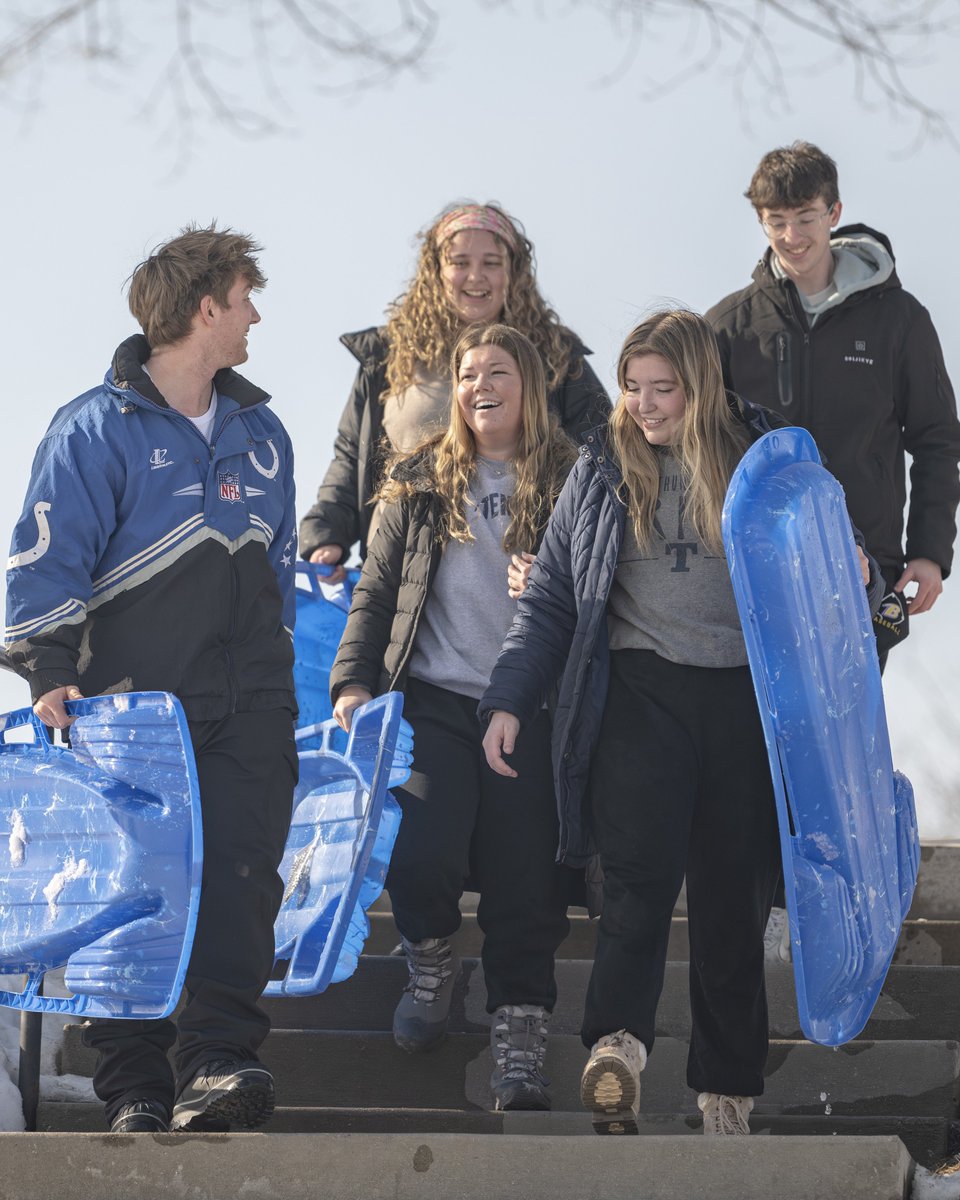 Snowball fights and sledding? Yes, please!❄️ Trine students know how to make the most of all this snow and are always ready to have some fun.
#trineuniversity #thundernation #snowfun
