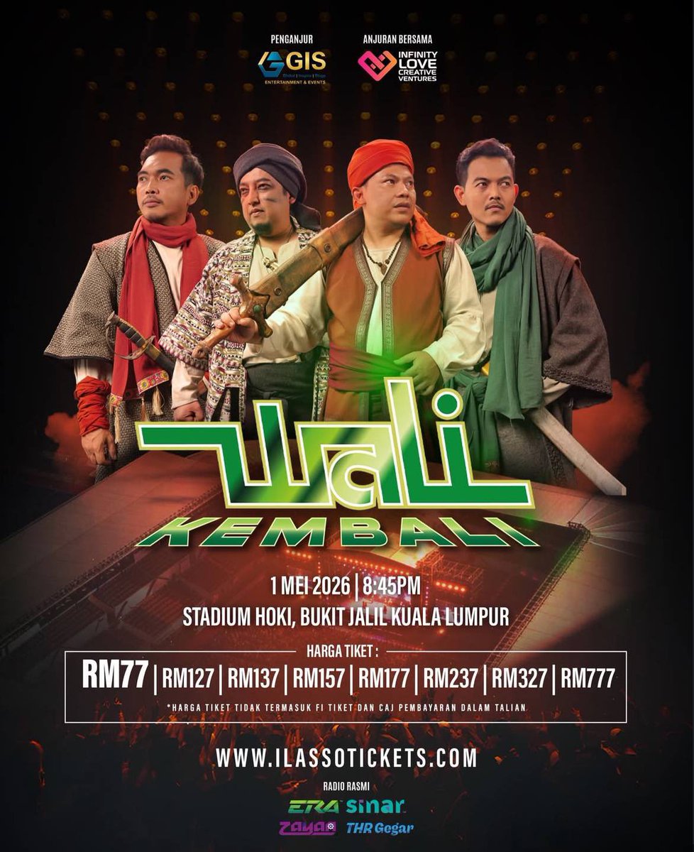 perksofmcfly's tweet image. [ ticketing services OPEN🌟]

WALI BAND KEMBALI in KL🇲🇾

❗️Tickets go on sale on 12 February at 12PM❗️

✨service charge: RM30 per tic (50% refundable if unsuccessful)
✨check pinned tweets/highlights for tix proofs &amp;amp; cust feedbacks
✨can dm to book 💗

#WALIBAND #WALIBANDinKL