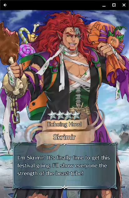 Finally got who I wanted...I'm happy now.