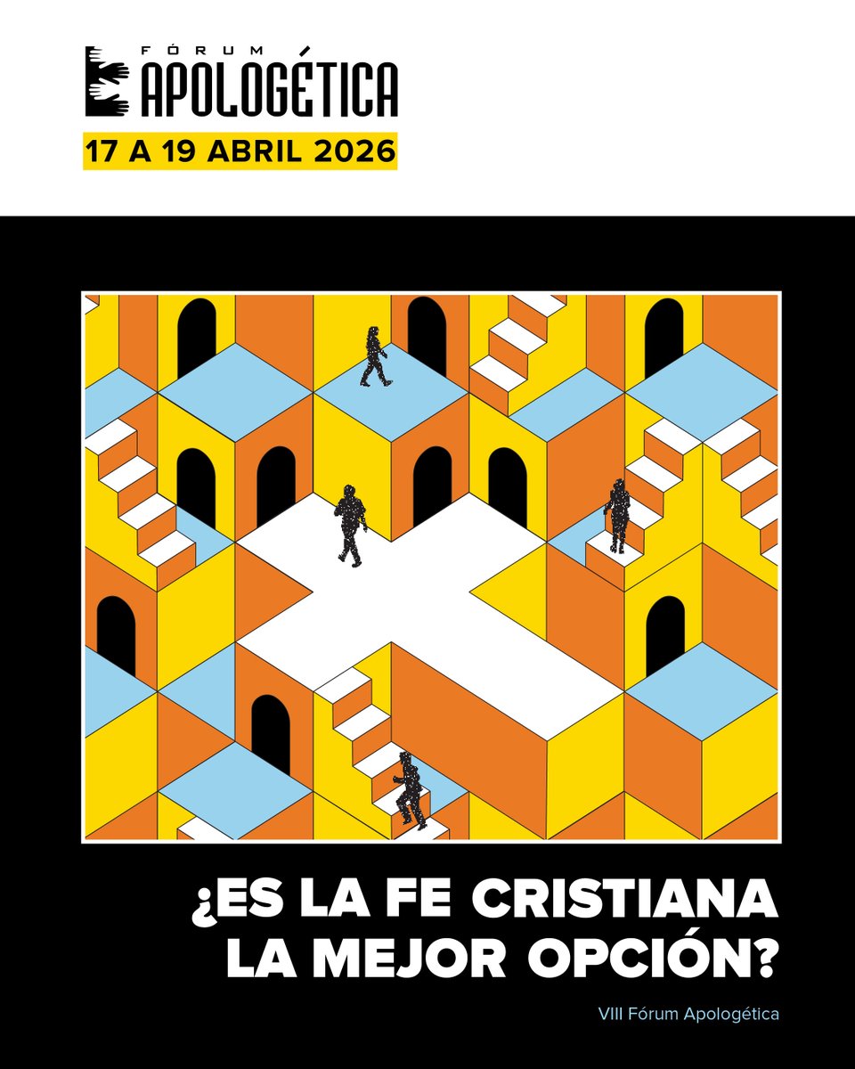 Apologética no es discutir, sino presentar razones de nuestra fe con humildad y coherencia, integrando toda nuestra vida. ¿Te gustaría aprender más sobre el tema? Te esperamos del 17 a 19 de abril en El Escorial.

Más información: forumapologetica.com