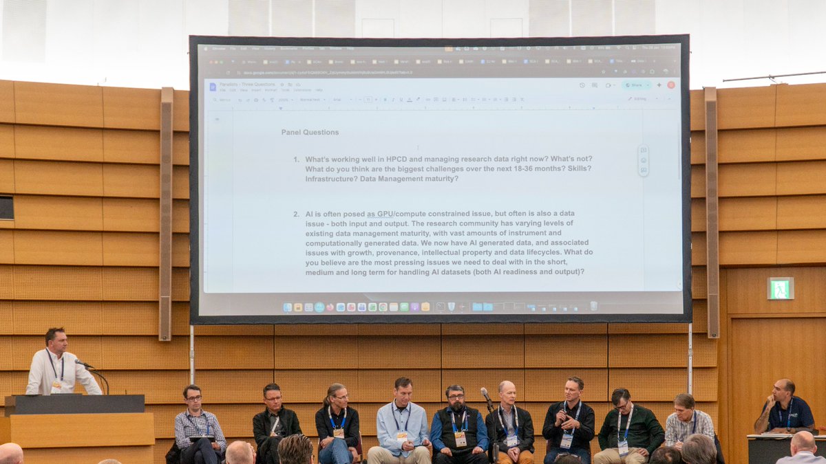 Great connecting with partners <a href="/XENONSystems/">XENON Systems</a>  &amp; <a href="/nvidia/">NVIDIA</a> on the future of integrated HPC &amp; storage. Our BoF on managing massive research datasets was a highlight—huge thanks to our expert panelists and the community for the insights! #HPC