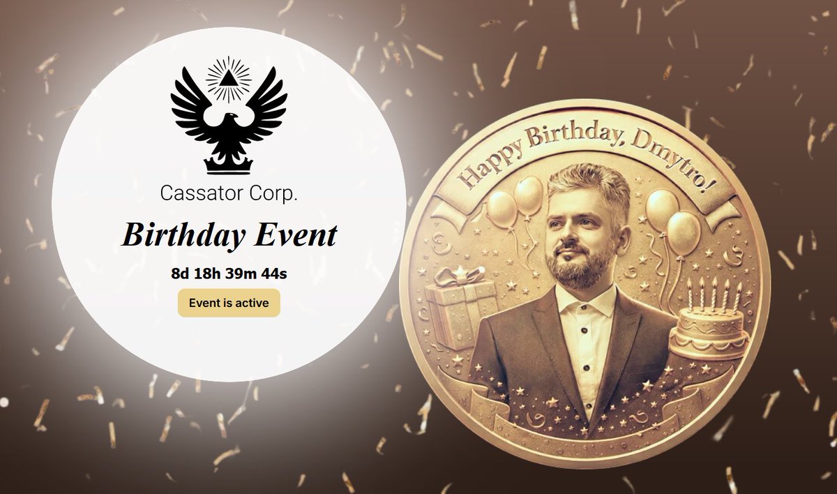 The Birthday Event x.com/_s_l_a_t_e_/st… is ongoing, and there is still enough time to participate and improve your position. The event will end on February 20, 2026 at 10:00 (UTC), and the current leaderboard is available here:
birthday-event.sl8.online

At the same time, the