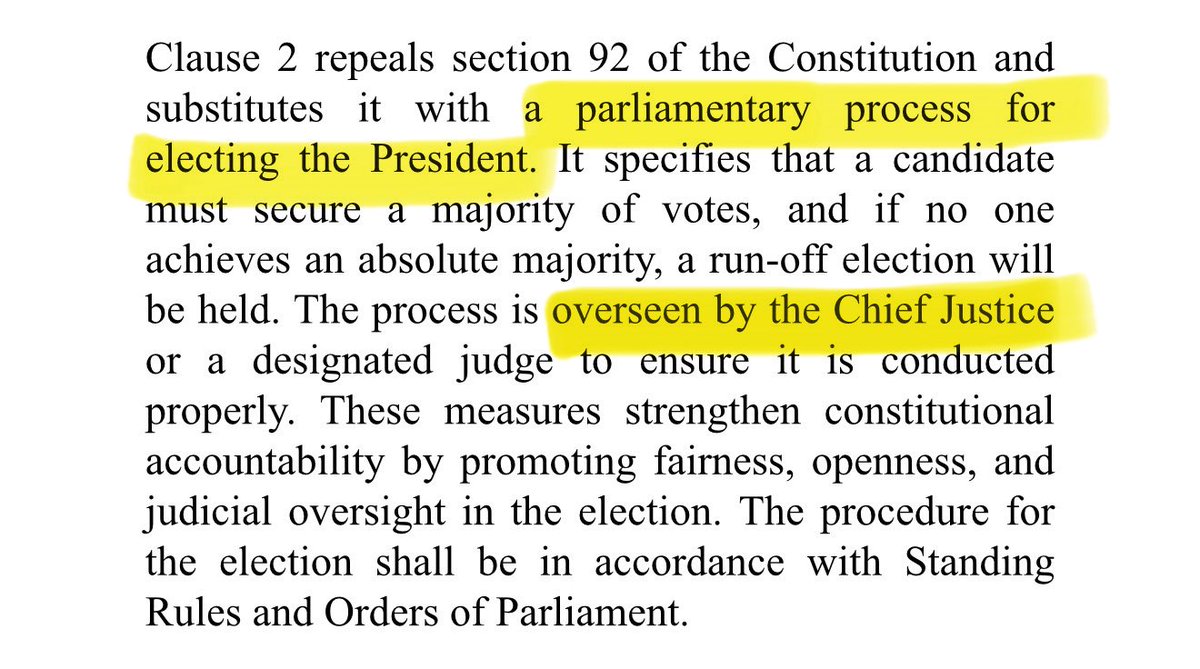 🔸In the proposed Constitutional amendments, Zanu PF wants to take away your right to vote for the President. They want the President to be elected by Parliament in a process overseen by the Chief Justice.

⛔️Why should an executive president with sweeping powers be afraid of
