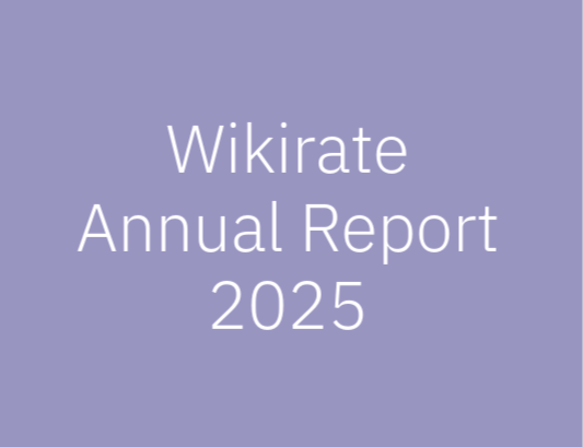 Wikirate tweet media